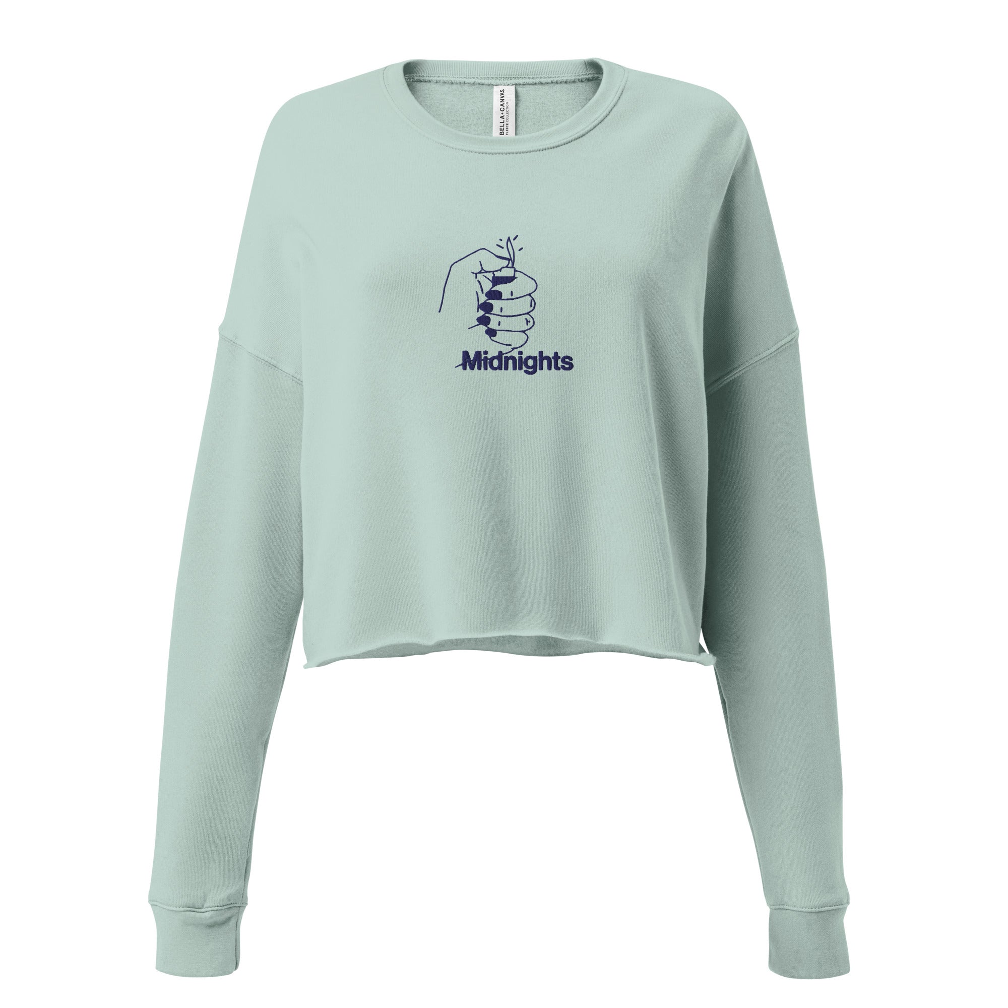 Midnight Album Crop Sweatshirt