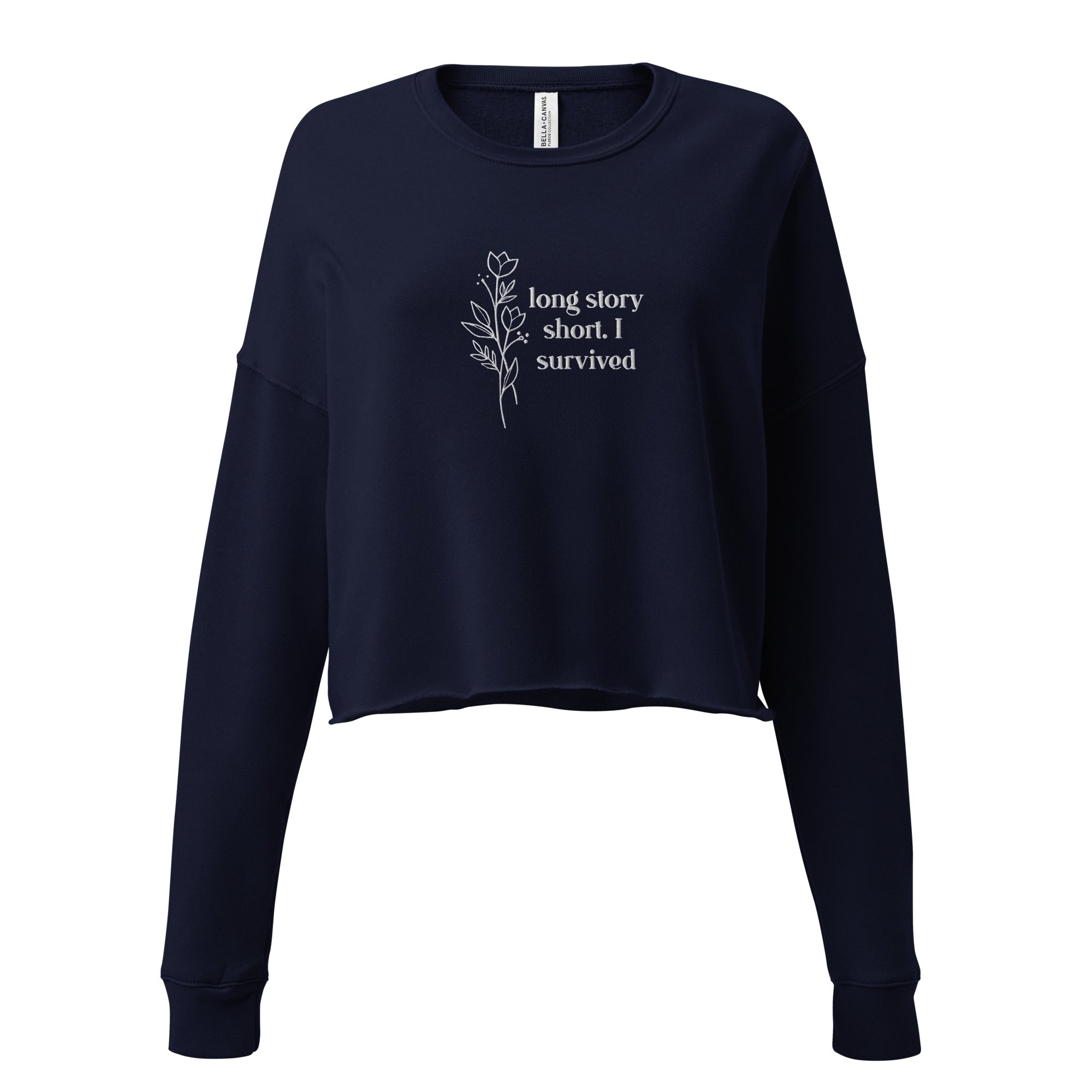 Midnight Album Crop Sweatshirt