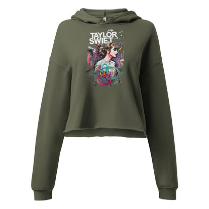 Taylor Swift Crop Hoodie