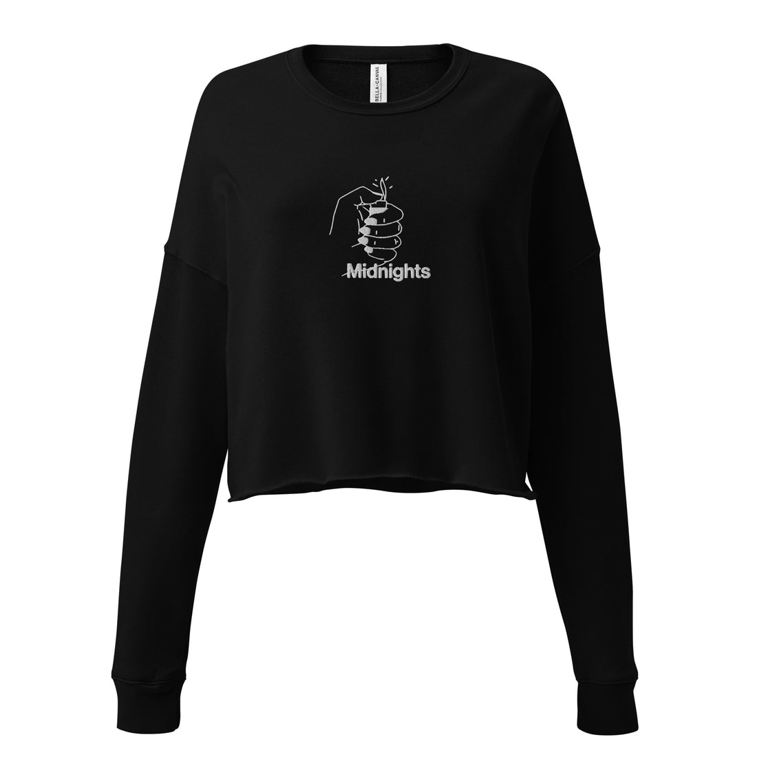 Midnight Album Crop Sweatshirt