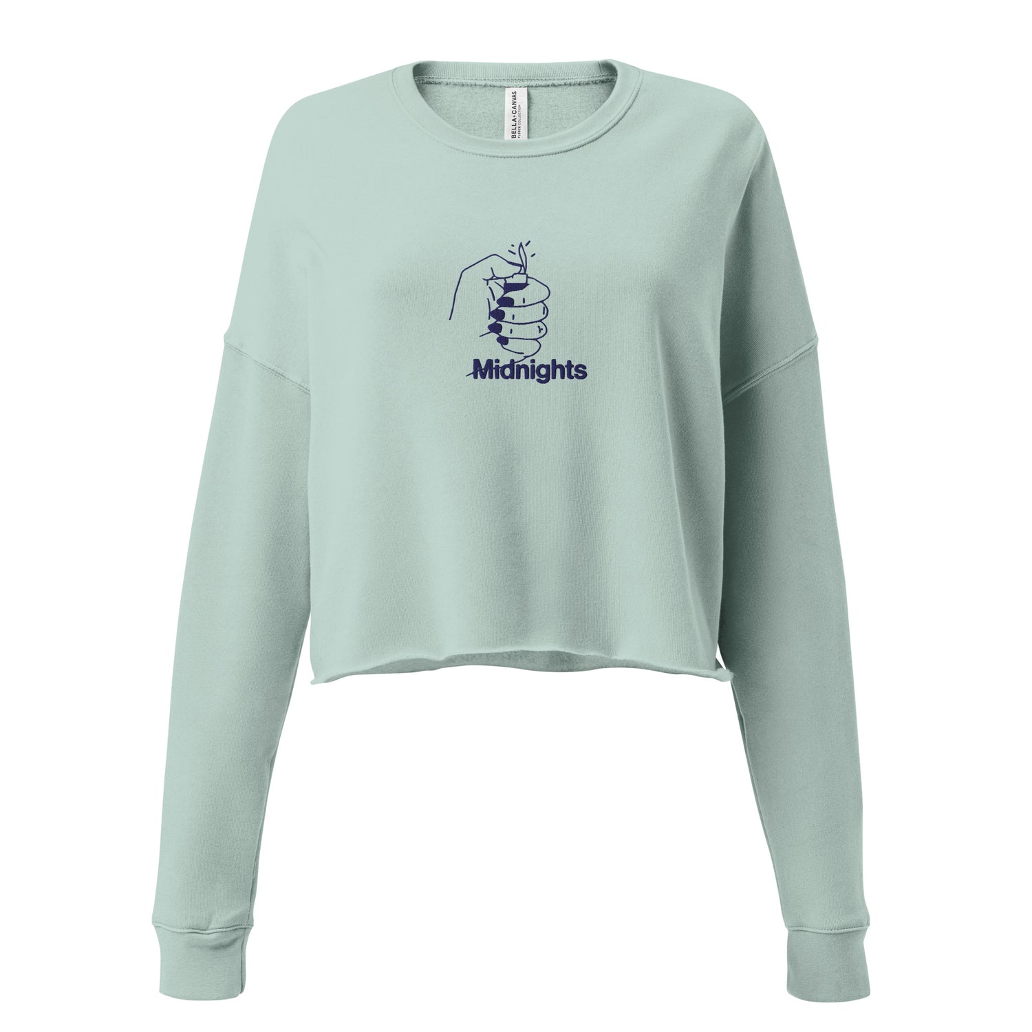 Midnight Album Crop Sweatshirt