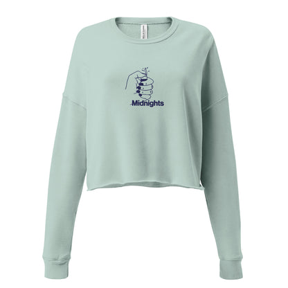 Midnight Album Crop Sweatshirt