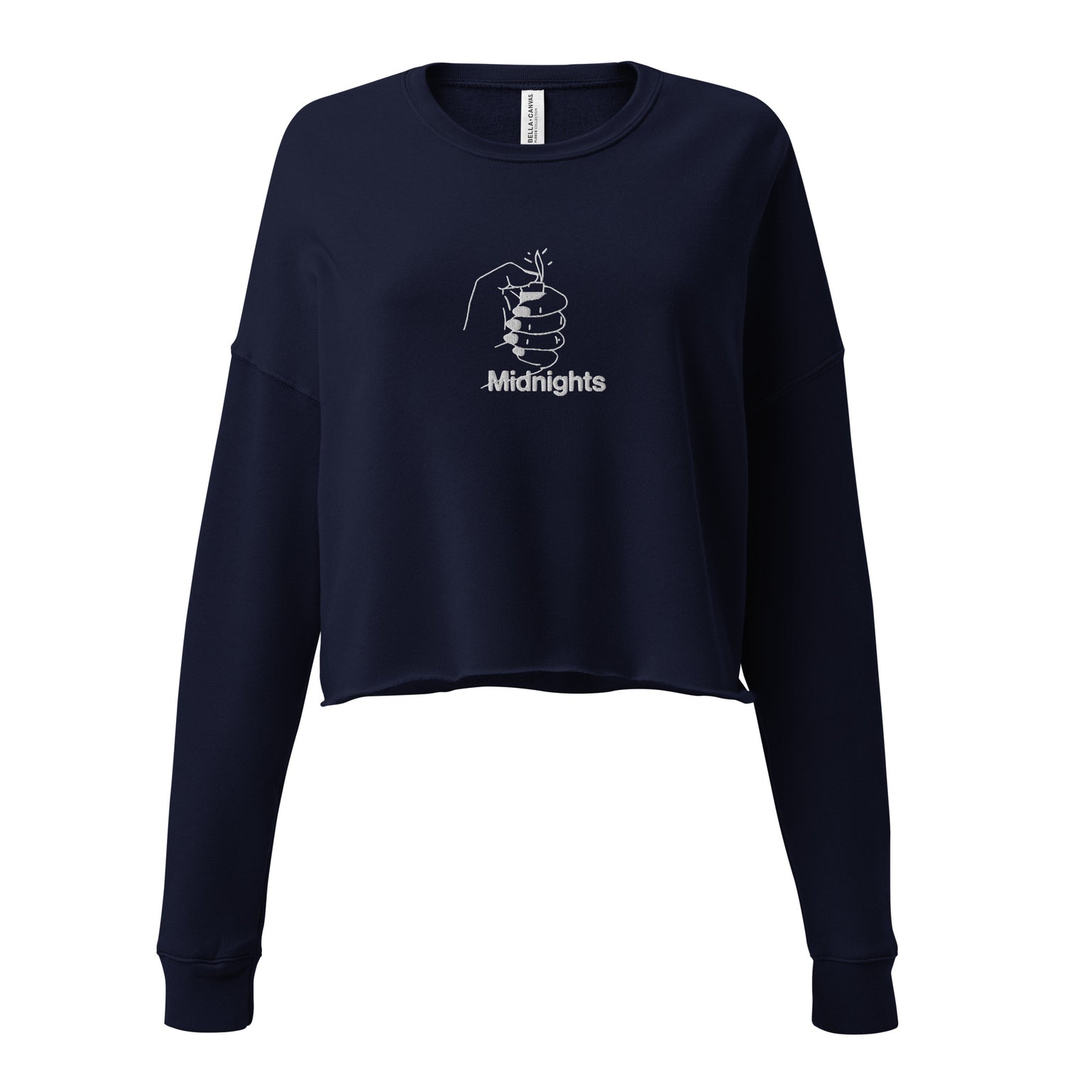 Midnight Album Crop Sweatshirt
